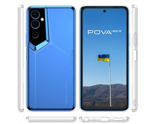Чохол до мобільного телефона BeCover Tecno POVA Neo 2 (LG6n) Transparancy (708664)