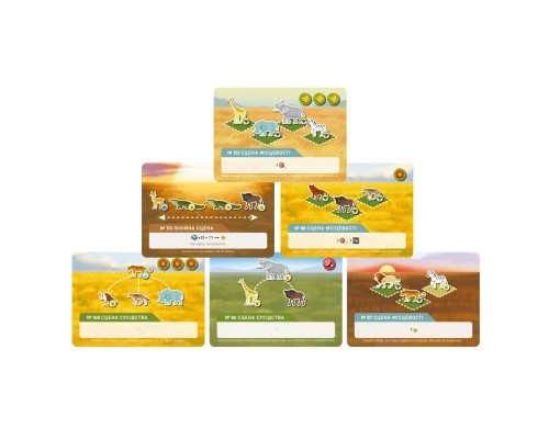 Настільна гра Geekach Games Дика природа. Серенгеті (Wild: Serengeti) (GKCH056WS)