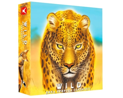 Настільна гра Geekach Games Дика природа. Серенгеті (Wild: Serengeti) (GKCH056WS)