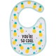 Слинявчик Canpol babies So Cool бавовняний бірюзовий (15/114_tur)
