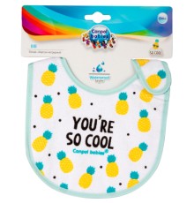 Слинявчик Canpol babies So Cool бавовняний бірюзовий (15/114_tur)