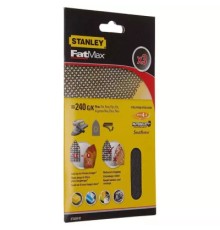 Сітка абразивна Stanley шліфувальна, 100х165 мм, 3 листи, 240 мкм для KA280, BEW200 (STA39102)