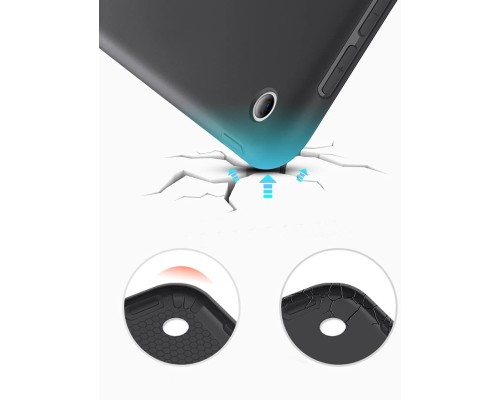 Чохол до планшета BeCover Tri Fold Soft TPU Silicone Apple iPad Air 4 10.9 2020/2021 Black (706869)