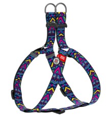 Шлея для собак WAUDOG Nylon з QR паспортом анатомічна 