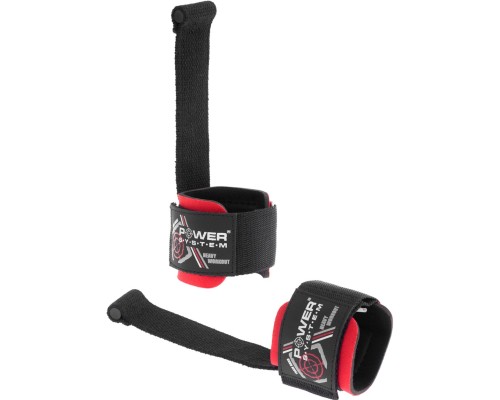 Кистьові лямки Power System Power Pin Black/Red (PS-3350_Black_Red)
