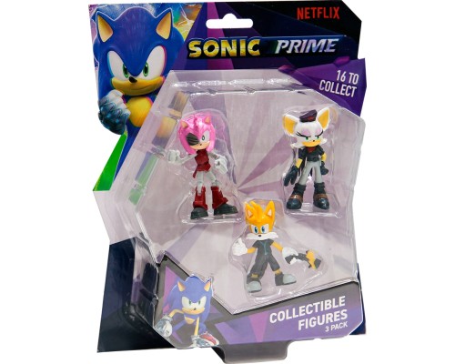Фігурка Sonic Prime набір – Ребел Руж, Тейлз, Расті Роуз (SON2020C)