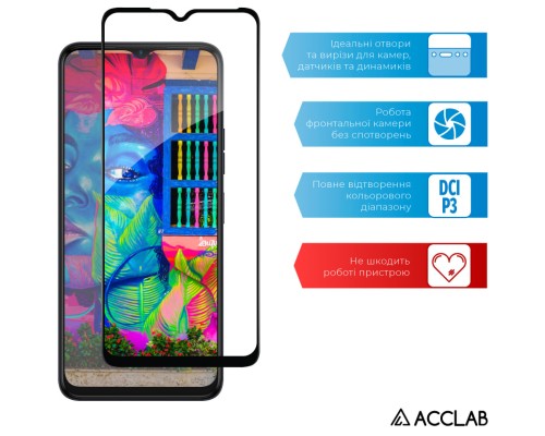 Скло захисне ACCLAB Full Glue Tecno Spark 10 (1283126580550)
