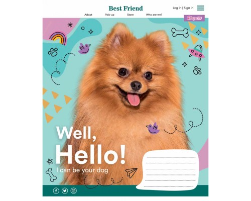 Зошит 1 вересня А5 Well, Hello! 36 аркушів, клітинка (766407)