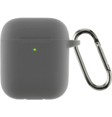 Чохол для навушників Armorstandart Ultrathin Silicone Case With Hook для Apple AirPods 2 Advanced Ash (ARM59677)