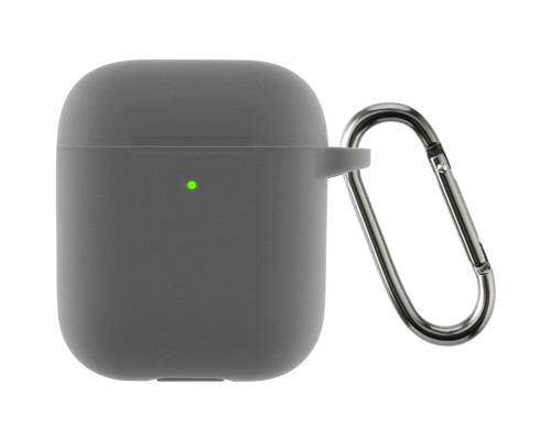 Чохол для навушників Armorstandart Ultrathin Silicone Case With Hook для Apple AirPods 2 Advanced Ash (ARM59677)
