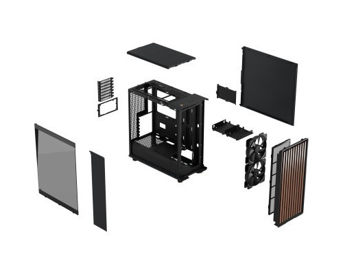Корпус Fractal Design North Charcoal Black TG Dark (FD-C-NOR1C-02)