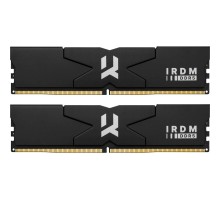 Модуль пам'яті для комп'ютера DDR5 64GB (2x32GB) 6400 MHz IRDM Black Goodram (IR-6400D564L32/64GDC)