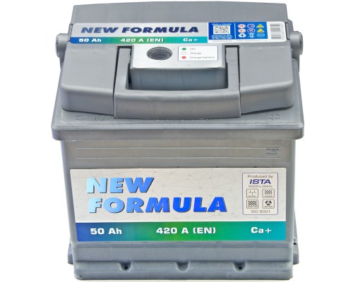 Акумулятор автомобільний NEW FORMULA 50Ah Ев (-/+) 420EN (5502204209) Акумулятор автомобільний NEW FORMULA 50Ah Ев (-/+) 420EN (5502204209)
