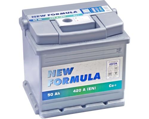 Акумулятор автомобільний NEW FORMULA 50Ah Ев (-/+) 420EN (5502204209) Акумулятор автомобільний NEW FORMULA 50Ah Ев (-/+) 420EN (5502204209)