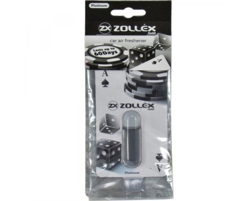 Ароматизатор для автомобіля Zollex CASINO Platinum (3931552) 