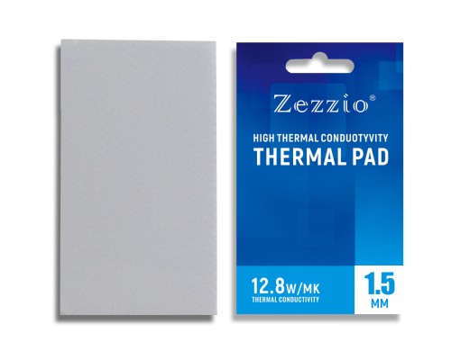 Термопрокладка Zezzio Thermal Pad 12.8 W/mK 85х45x1.5 мм