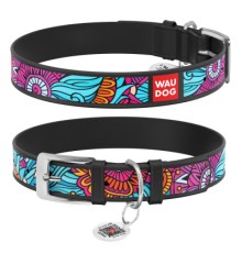 Нашийник для тварин WAUDOG Design з QR паспортом 
