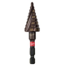 Свердло Milwaukee ступінчасте SHOCKWAVE Impact Duty, 4-20мм з кроком 2мм (48899263)