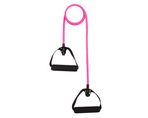 Еспандер LiveUp Tonning Tube трубчастий рожевий 0.6x0.9х120 см LS3201-Lp (6951376105216)