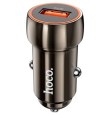 Зарядний пристрій HOCO Z46 USB Metal Gray (6931474770271)