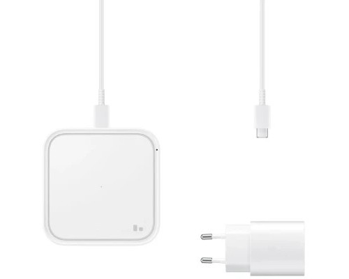 Зарядний пристрій Samsung 15W with Power Adaptor White (EP-P2400TWEGEU)