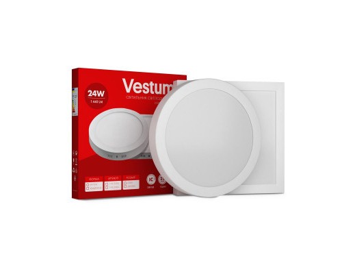 Світильник Vestum LED 24W 4000K 220V (1-VS-5405)