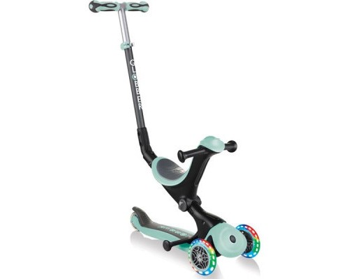 Самокат Globber Go Up Deluxe Lights 5 в 1 Led м'ятний (646-206)