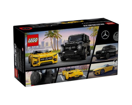 Конструктор LEGO Speed Champions Mercedes-AMG G 63 і Mercedes-AMG SL 63 (76924)