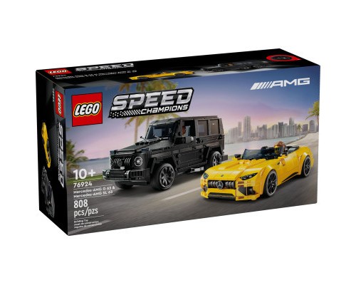 Конструктор LEGO Speed Champions Mercedes-AMG G 63 і Mercedes-AMG SL 63 (76924)