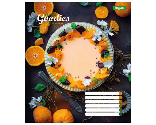 Зошит 1 вересня А5 1В Bright goodies 48 аркушів лінія (767375)