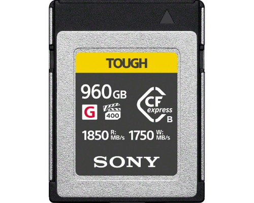 Карта пам'яті Sony 960GB CFexpress Type B Tough (CEBG960T.CE7) Карта пам'яті Sony 960GB CFexpress Type B Tough (CEBG960T.CE7)