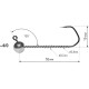 Джиг-голівка DS Barbarian 4/0 25g (3шт/уп) (3981.07.06)