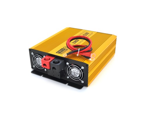 Автомобільний інвертор 24V/220V, 1000W з правильною синусоїдою Mexxsun (MXSPSW-1000-24S) 