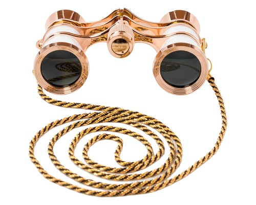 Бінокль Sigeta Teatrum C 3x25 (з ланцюжком) White (65874)