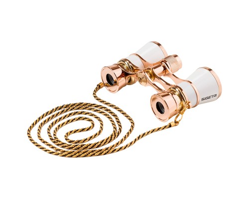 Бінокль Sigeta Teatrum C 3x25 (з ланцюжком) White (65874)