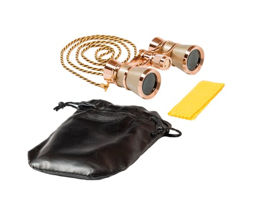 Бінокль Sigeta Teatrum C 3x25 (з ланцюжком) White (65874)