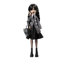Лялька Monster High колекційна Венздей у шкільній формі (HXJ04)