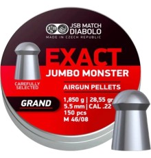 Пульки JSB Exact Jumbo Monster Grand 5,52 мм 1,85 г (150 шт/уп) (546488-150)