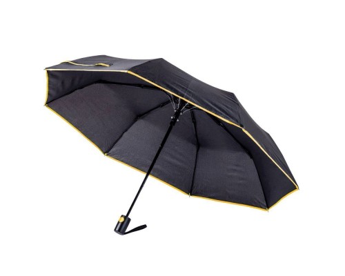Парасоля Bergamo Sky Напівавтомат Чорно-жовта (7040008)