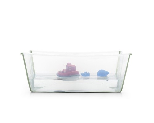 Ванночка Stokke Flexi Bath XL Складна Прозора Зелена (535904)