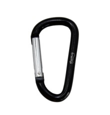 Карабін туристичний Tramp Набір 10 шт без муфти 7 cм Black (UTRA-301-black)