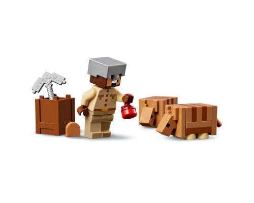 Конструктор LEGO Minecraft Шахтна експедиція Броненосець (21269)