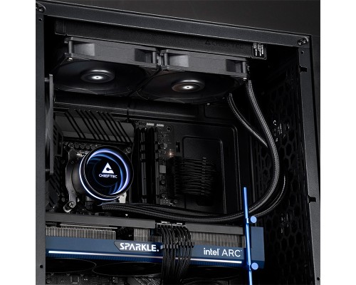 Система рідинного охолодження Chieftec Iceberg 240 DARK (CLC-240-BLK)