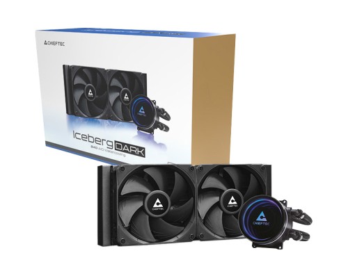Система рідинного охолодження Chieftec Iceberg 240 DARK (CLC-240-BLK)