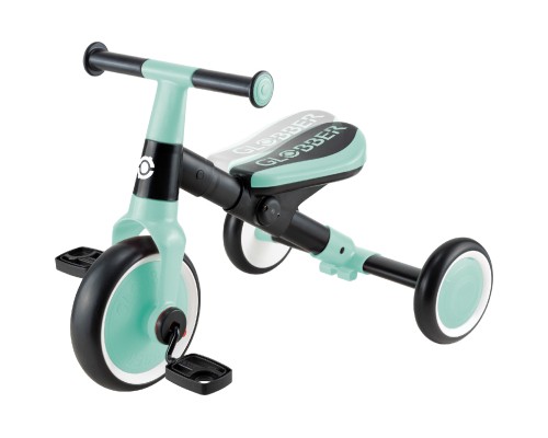 Дитячий велосипед Globber Learning Trike 2 в 1, м''ятний (735-206)