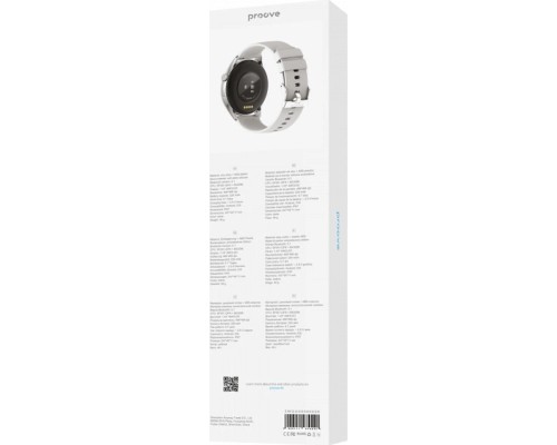 Смарт-годинник Proove Quantum silver (SWQU00000006)