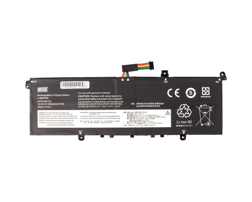 Акумулятор до ноутбука LENOVO ThinkBook 13s ITL (L19M4PDD) 14.8V 3200mAh PowerPlant (NB482498)
