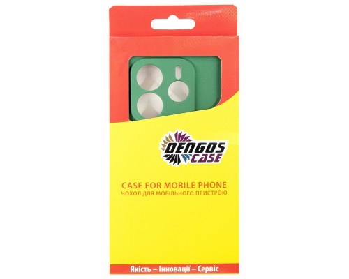Чохол до мобільного телефона Dengos Kit Xiaomi Redmi Note 14 case Soft + glass (Mint) (DG-KM-131)