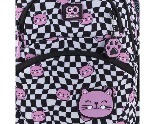 Рюкзак шкільний GoPack Education 175M-2 Pretty Kitties (GO25-175M-2)