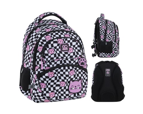 Рюкзак шкільний GoPack Education 175M-2 Pretty Kitties (GO25-175M-2)